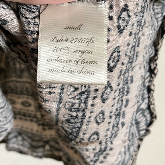 🌞Alya Cream Colored Southwest Embroidered Cropped Sleeveless Tank Blouse #Gr - Picture 3 of 10